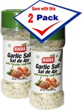 Badia Garlic Salt with Parsley 11 oz Pack of 2
